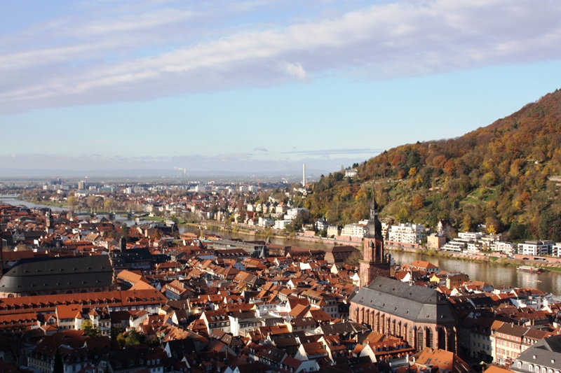 Blick vom Schloss