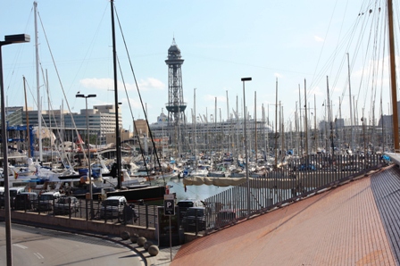 Blick ber den Hafen