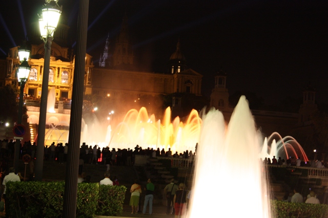 La Font Magica am Placa Espanya