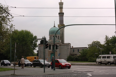 Pumpenhaus- erbaut im Stil einer Moschee