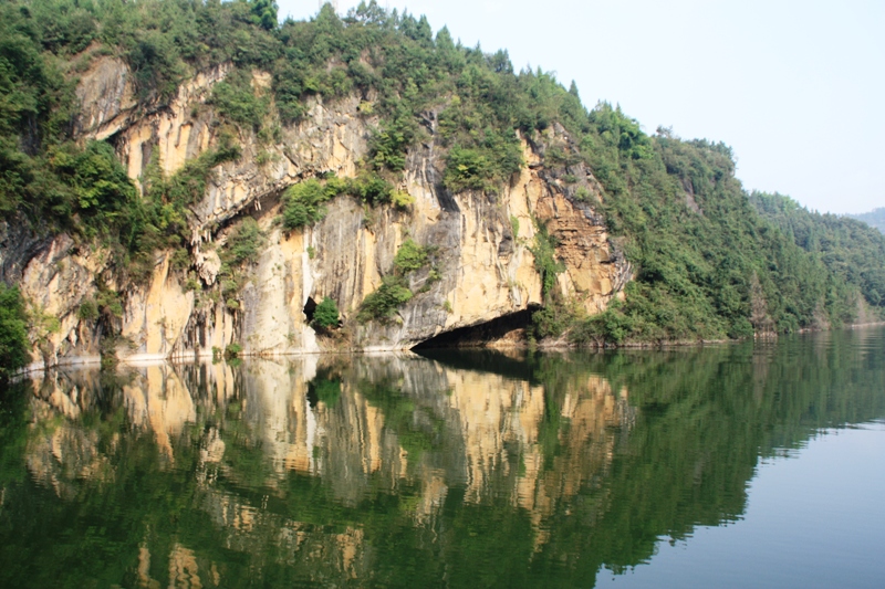 Ausflug auf dem Shennong Fluss