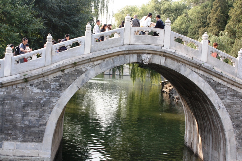Sommerpalast/Brcke im Park