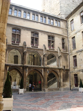 Innenhof des Rathauses