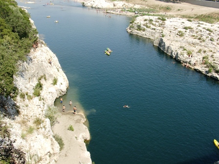 Blick von der Brcke
