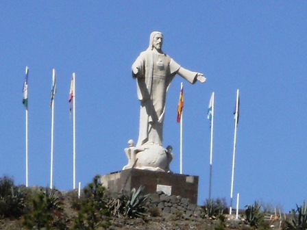 Artenara - Christusstatue