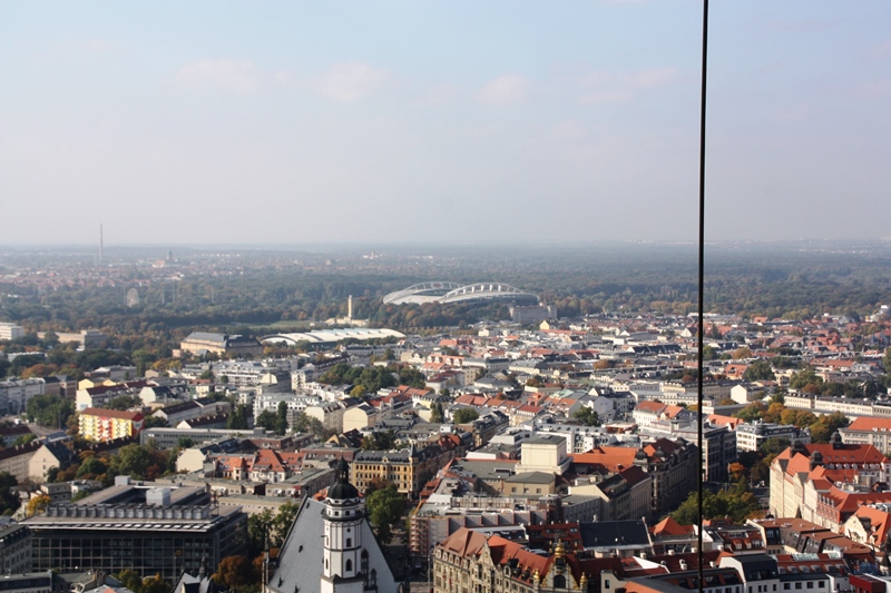 Richtung Westen mit Red Bull Arena