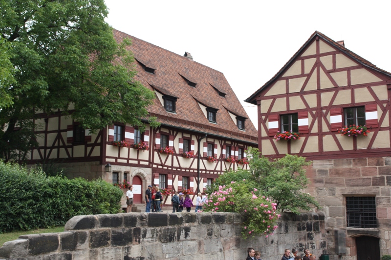 Innenhof der Burg