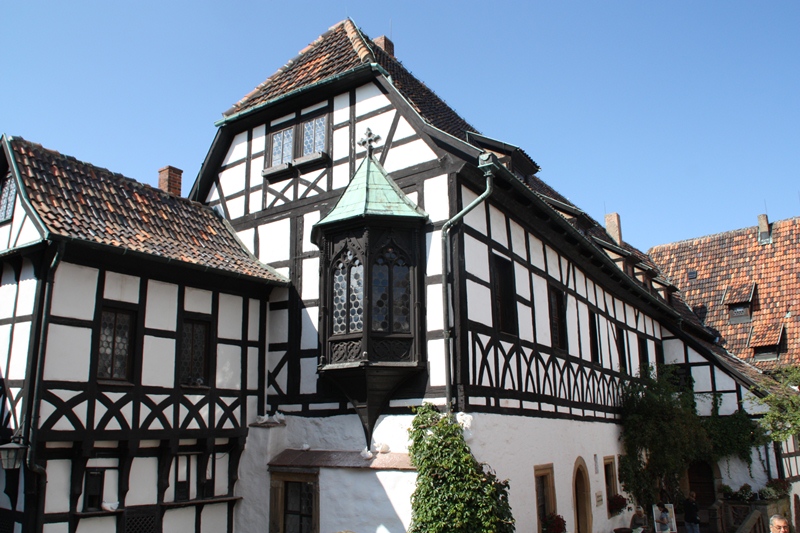 Gebäude im Burghof