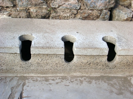 Historische Toiletten