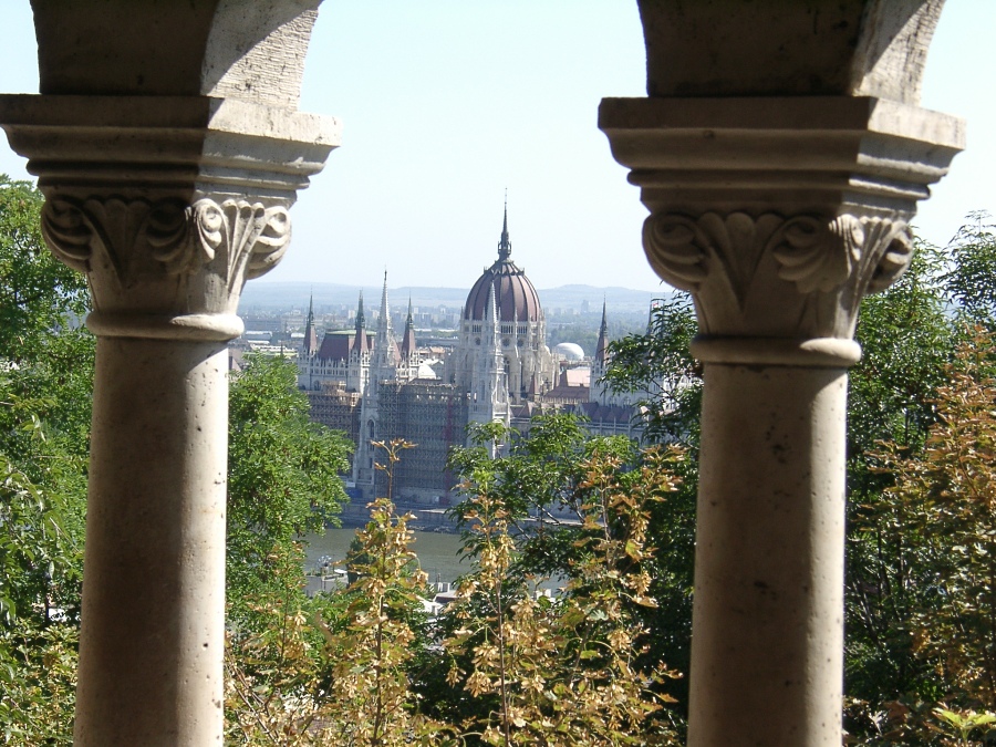 Blick auf Parlamentsgebude